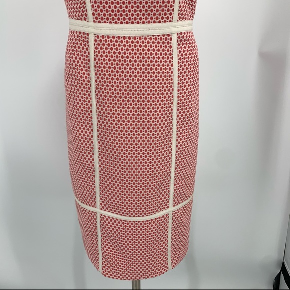 Adrianna Papell Coral Jacquard Sheath Dress - Picture 11 of 14